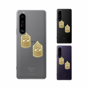 Xperia 1 III ( au SOG03 / docomo SO-51B / SoftBank ) スマホ ケース カバー エクスペリア1 III 階級1 米軍 ミリタリー USN US NAVY ク