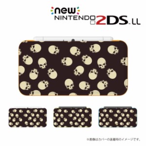 new ニンテンドー 2DS LL ケース カバー 2DSLL Nintendo スカル1 ガイコツ 送料無料