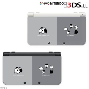 new ニンテンドー 3DS LL ケース カバー 3DSLL Nintendo デザイナーズ ： オワリ / 「審議中＆散会のネコ」
