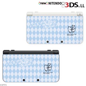 new ニンテンドー 3DS LL ケース カバー 3DSLL Nintendo デザイナーズ ： オワリ / 「ラフクマ-親近感-」