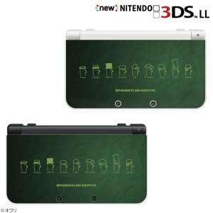 new ニンテンドー 3DS LL ケース カバー 3DSLL Nintendo デザイナーズ ： オワリ / 「カッパの帽子 グリーン」