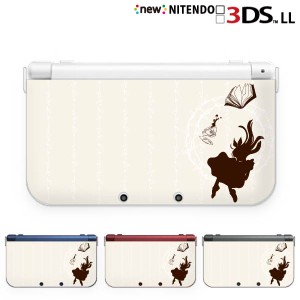 new ニンテンドー 3DS LL ケース カバー 3DSLL Nintendo 少女3 ホワイト