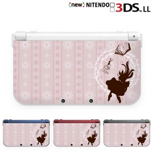 new ニンテンドー 3DS LL ケース カバー 3DSLL Nintendo 少女3 ピンク
