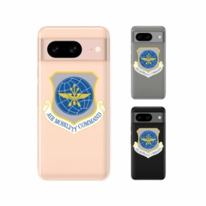 Google Pixel 8 / 8 Pro / 7a / スマホ ケース カバー ピクセル 空軍11 米軍 ミリタリー USAF クリアデザイン