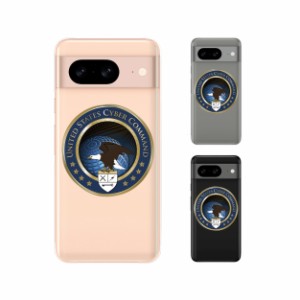 Google Pixel 8 / 8 Pro / 7a / スマホ ケース カバー ピクセル 空軍12 米軍 ミリタリー USAF クリアデザイン