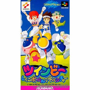 【中古即納】[お得品][箱説明書なし][SFC] ツインビー レインボーベルアドベンチャー コナミ (19940107)