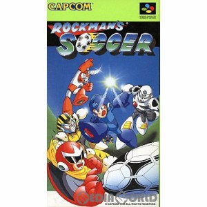 【中古即納】[箱説明書なし][SFC]ロックマンズサッカー(ROCKMAN'S SOCCER)(19940325) クリスマス_e