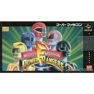 【中古即納】[お得品][箱説明書なし][SFC]Mighty Morphin Power Rangers(マイティ・モーフィン・パワーレンジャー)(19951124)