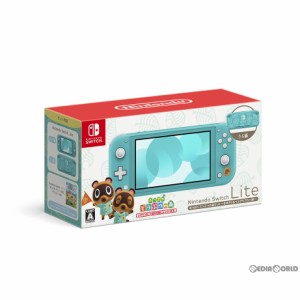 【中古即納】[本体][Switch]Nintendo Switch Lite(ニンテンドースイッチライト) あつまれ　どうぶつの森セット　〜まめきち つぶきちアロ