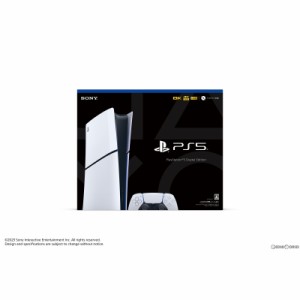 【中古即納】[未使用][本体][PS5]PlayStation5(プレイステーション5) slimモデル(スリムモデル) デジタル・エディション(CFI-2000B01)(20