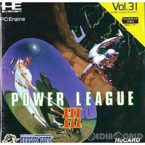 【中古即納】[お得品][箱説明書なし][PCE]パワーリーグIII(POWER LEAGUE 3)(Huカード)(19900810)