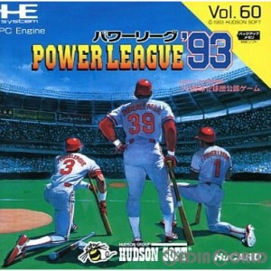 【中古即納】[PCE]パワーリーグ 93(POWER LEAGUE93)(Huカード)(19931015)