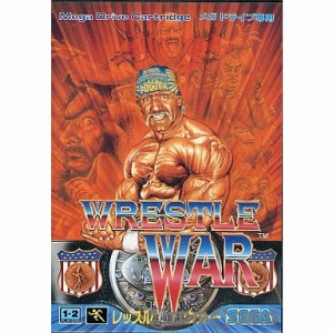 【中古即納】[箱説明書なし][MD]レッスルウォー(Wrestle War)(ROMカートリッジ/ロムカセット)(19910628)