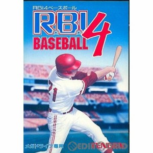 【中古即納】[お得品][箱説明書なし][MD]R.B.I.4.BASEBALL(ベースボール)(ROMカートリッジ/ロムカセット)(19921218)