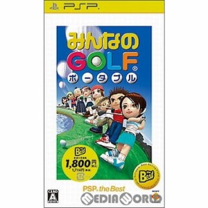 【中古即納】[PSP]みんなのGOLF ポータブル PSP the Best(UCJS-18044)(20101223)