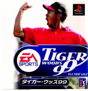 【中古即納】[表紙説明書なし][PS]Tiger Woods 99 PGA TOUR GOLF(タイガーウッズ 99 PGA ツアーゴルフ)(19990408) クリスマス_e