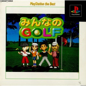 【中古即納】[PS]みんなのGOLF(みんなのゴルフ) PlayStation the Best(SCPS-91126)(19990325) クリスマス_e