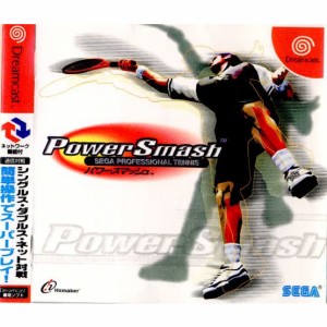 【中古即納】[DC]Power Smash(パワースマッシュ) SEGA PROFESSIONAL TENNISSPG(20001123) クリスマス_e