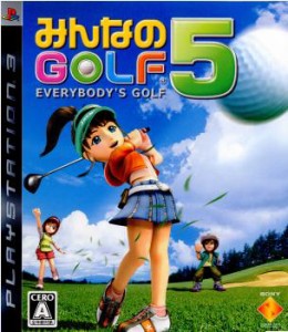 【中古即納】[表紙説明書なし][PS3]みんなのGOLF 5(20070726)