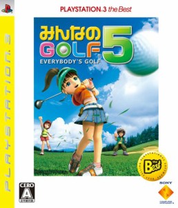 【中古即納】[PS3]みんなのGOLF 5 PLAYSTATION3 the Best(BCJS-70005)(20081211)