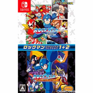 【中古即納】[表紙説明書なし][Switch]ロックマン クラシックス コレクション 1+2(ワンプラスツー)(20180524)