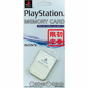 【中古即納】[ACC][PS]PlayStation(プレイステーション) メモリーカード グレイッシュ・ホワイト SCE(SCPH-1020WJ)(19980129) クリスマス