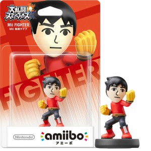 【中古即納】[ACC][WiiU]amiibo(アミーボ) Mii 格闘タイプ(大乱闘スマッシュブラザーズシリーズ) 任天堂(NVL-C-AABK)(20150910)