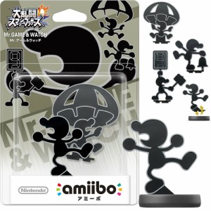 【中古即納】[ACC][WiiU]amiibo(アミーボ) Mr.ゲーム&ウォッチ(大乱闘スマッシュブラザーズシリーズ) 任天堂(NVL-C-AABX)(20151029)