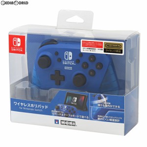 【新品】【お取り寄せ】[ACC][Switch]ワイヤレスホリパッド for Nintendo Switch(ニンテンドースイッチ) ブルー HORI(NSW-174)(20190530)