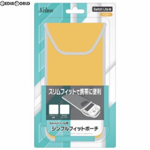 【中古即納】[ACC][Switch]Switch Lite用(スイッチライト用) シンプルフィットポーチ イエロー アクラス(SASP-0541)(20190920)