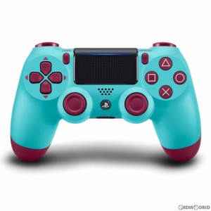 【中古即納】[ACC][PS4]ゲオ限定 ワイヤレスコントローラー デュアルショック4(DUALSHOCK4) ベリー・ブルー SIE(CUH-ZCT2J23)(20181121)