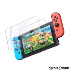 【新品】【お取り寄せ】[ACC][Switch]Nintendo Switch用(ニンテンドースイッチ用) 液晶保護ガラスフィルム ブルーライトカット(2枚入) YO