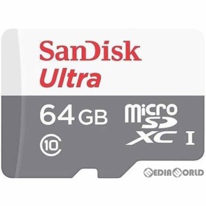 【中古即納】[ACC][Switch]microSDXCカード(マイクロSDXCカード) ウルトラ 64GB UHS-I Class10 sandisk(SDSQUNR-064G-GN3MN)(20140228)