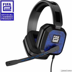 【新品即納】[ACC][PS5]FIFAe ゲーミングヘッドセット ブラック FIFAe公式ライセンス商品 サイバーガジェット(FIFAE-GMHS-BK)(20230303)