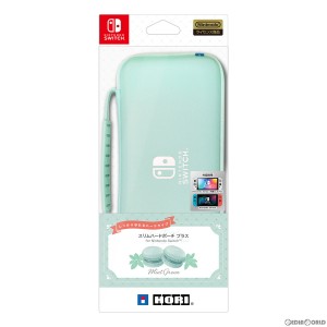 【新品】【お取り寄せ】[ACC][Switch]スリムハードポーチ プラス for Nintendo Switch trade (ニンテンドースイッチ) ミントグリーン 任