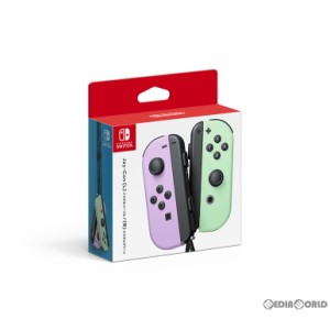 【新品】【お取り寄せ】[ACC][Switch]Joy-Con(L) パステルパープル/(R) パステルグリーン(ジョイコンL パステルパープル/R パステルグリ