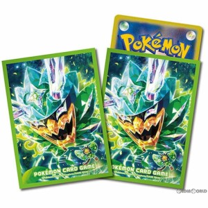 【新品】【お取り寄せ】[TCG]ポケモンカードゲーム デッキシールド プレミアム・グロス テラスタルオーガポン みどりのめん(20240426)