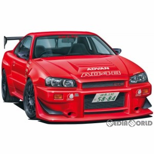 【新品】【お取り寄せ】[PTM]ザ・チューンドカー No.71 1/24 MCR BNR34 スカイライン GT-R '02(ニッサン) プラモデル(063514) アオシマ(2