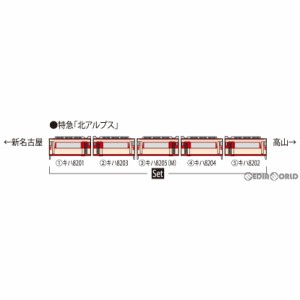 【新品】【お取り寄せ】[RWM]98446 名鉄キハ8200系(北アルプス)セット(5両)(動力付き) Nゲージ 鉄道模型 TOMIX(トミックス)(20220327)