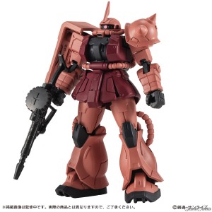 【新品】【お取り寄せ】[BOX][FIG]機動戦士ガンダム CAPSULE ACTION シャア専用ザク 可動フィギュア(4個) バンダイ(20240328)