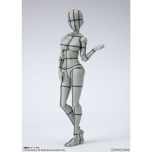 【予約安心出荷】[FIG](再販)S.H.Figuarts(フィギュアーツ) ボディちゃん -矢吹健太朗- Edition ワイヤーフレーム(Gray Color Ver.) ボデ