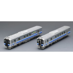 【新品】【お取り寄せ】[RWM]98107 JR GV-E401・GV-E402形ディーゼルカー(秋田色)セット(2両)(動力付き) Nゲージ 鉄道模型 TOMIX(トミッ