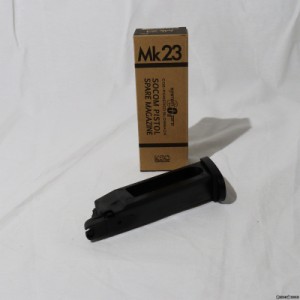 【新品】【お取り寄せ】[MIL]KSC CO2ガスブローバック MK23 27連 CO2マガジン(20230331)