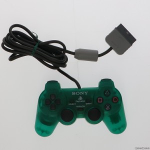 【中古即納】[ACC][PS]アナログコントローラ デュアルショック(DUALSHOCK) エメラルド(PS用) SCE(SCPH-1200GI)(19980528)