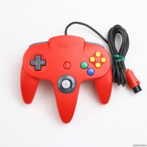 【中古即納】[ACC][N64]NINTENDO64(ニンテンドウ64) コントローラ ブロス(レッド) 任天堂(NUS-005)(19960623)