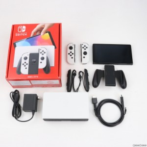 【中古即納】[本体][Switch]Nintendo Switch(有機ELモデル) ニンテンドースイッチ Joy-Con(L)/(R) ホワイト(HEG-S-KAAAA)(20211008)