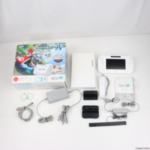 【中古即納】[本体][WiiU]Wii U すぐに遊べる マリオカート8セット シロ(WUP-S-WAGH)(20141113)