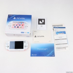 【中古即納】[本体][PSVita]プレイステーションVita PlayStation Vita Wi-Fiモデル ライトピンク/ホワイト(PCH-2000ZA19)(20141113)