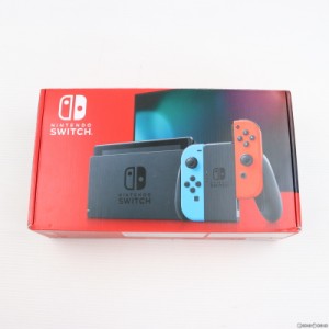 【中古即納】[本体][Switch]Nintendo Switch(ニンテンドースイッチ) Joy-Con(L) ネオンブルー/(R) ネオンレッド(HAD-S-KABAA)(20190830)