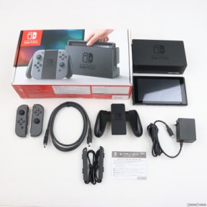 【中古即納】[本体][Switch]Nintendo Switch(ニンテンドースイッチ) Joy-Con(L)/(R) グレー(HAC-S-KAAAA)(20170303)